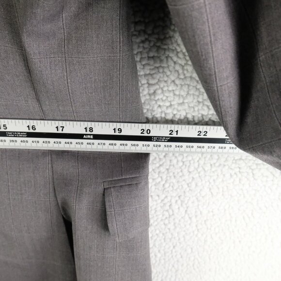 Coppley Blazer Mens 40R Gray Check Two Button Vented Reda Super 110S Wool - Picture 10 of 16